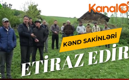 Cəlilabadda kənd sakinləri Prezidentə müraciət edib - Video