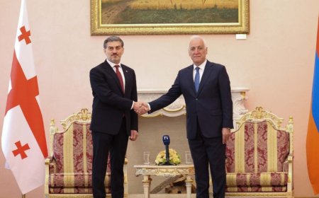 Gürcüstan və Ermənistan prezidentləri regional məsələləri müzakirə edib