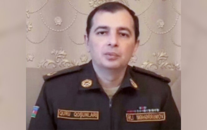 Azərbaycan Ordusunun zabiti vəfat etdi