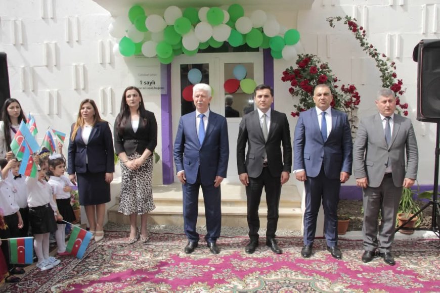 Cəlilabad şəhərindəki 1 saylı körpələr evi-uşaq bağçası əsaslı təmir olunub