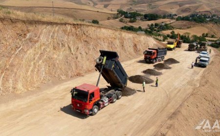 Cəlilabadda 9 yaşayış məntəqəsini əhatə edən yollar yenidən qurulur