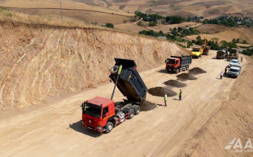 Cəlilabadda 9 yaşayış məntəqəsini əhatə edən yollar yenidən qurulur