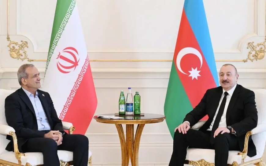 Prezident İsraillə atəşkəsin əldə olunması ilə bağlı Pezeşkianı təbrik edib