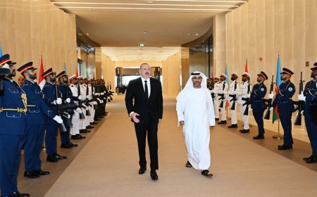 Prezident İlham Əliyevin Birləşmiş Ərəb Əmirliklərinə səfəri başa çatıb