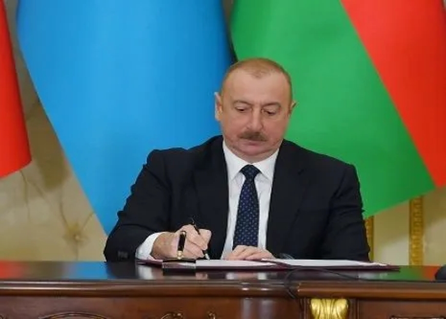 Prezident sərəncam İMZALADI