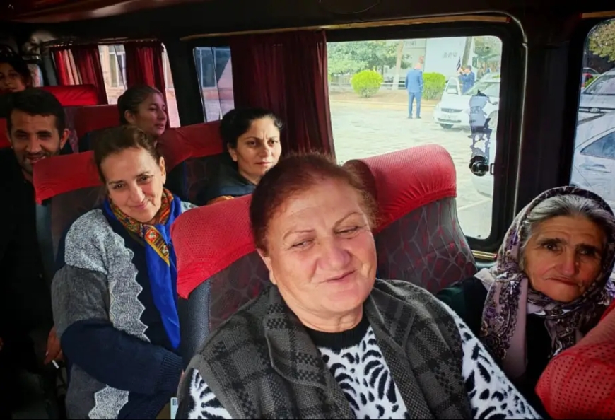 Növbəti köç karvanı Həsənriz kəndinə çatıb - YENİLƏNİB