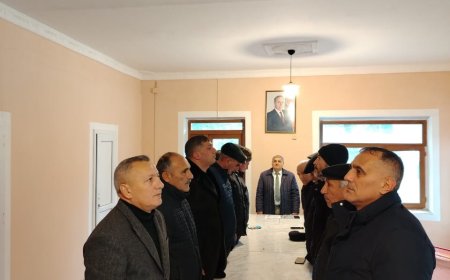 Cəlilabad Veteranlar Təşkilatında 20 Yanvar şəhidlərinin xatirəsi anılıb