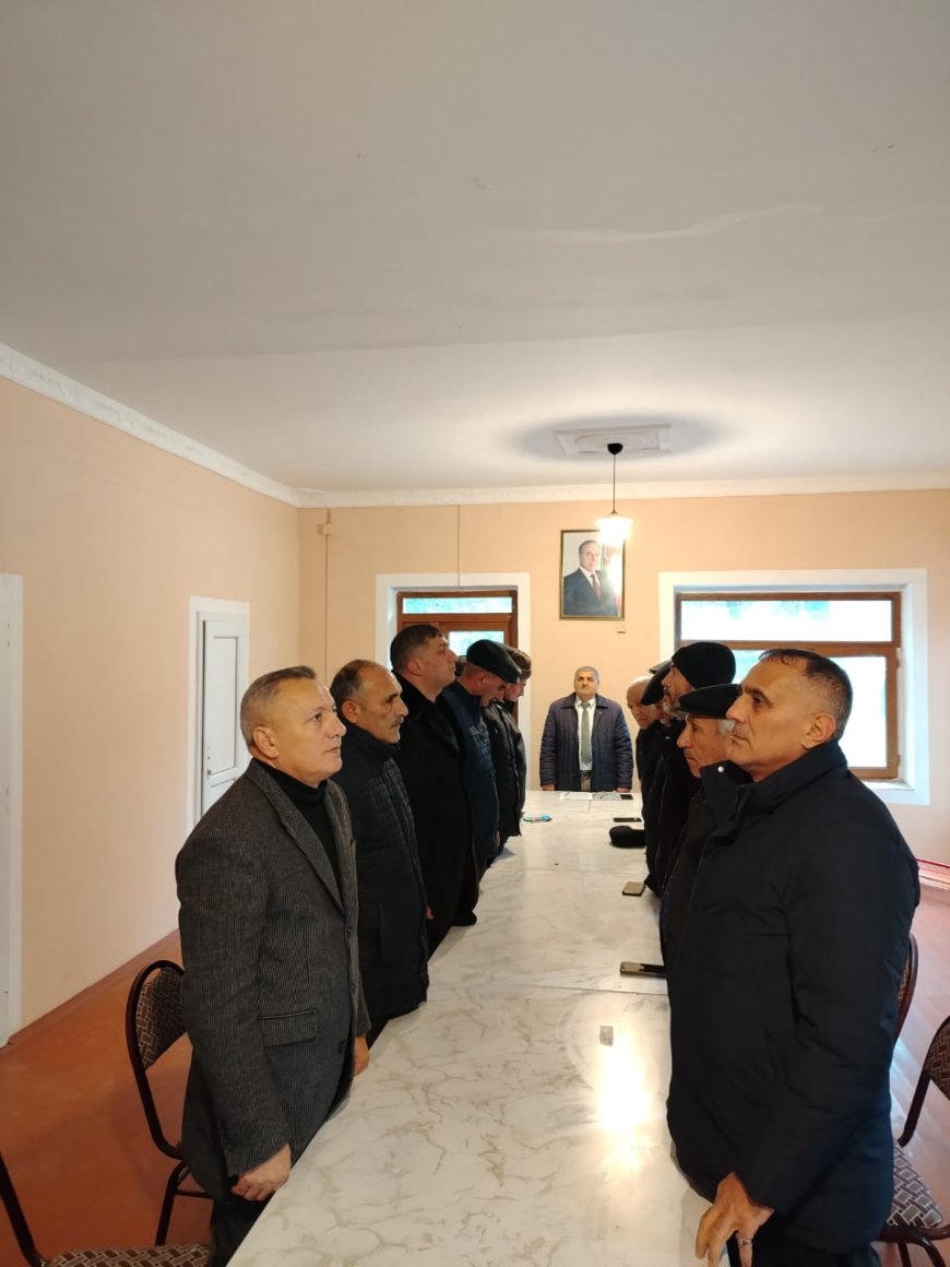 Cəlilabad Veteranlar Təşkilatında 20 Yanvar şəhidlərinin xatirəsi anılıb