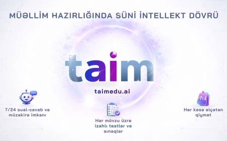 Müəllimlər üçün süni intellekt əsaslı platforma yaradılıb