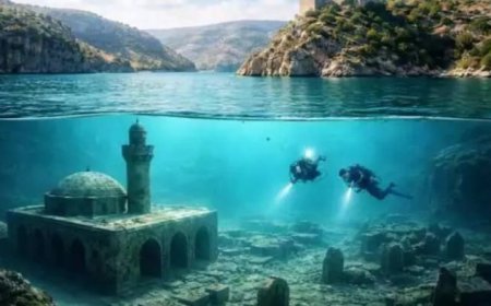 Sular çəkildi, 2400 illik bir sirr ortaya çıxdı