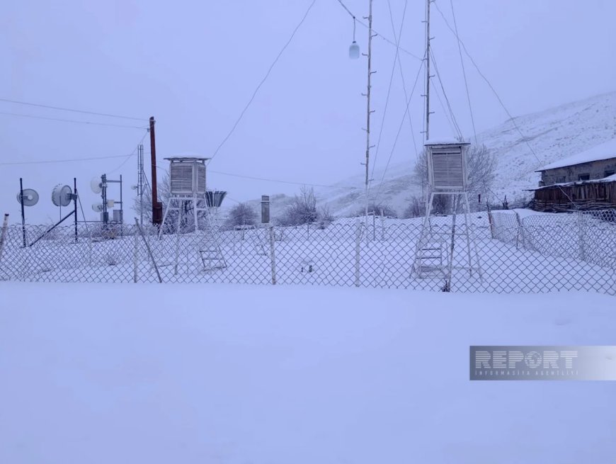 Naxçıvanın dağlıq ərazilərində qar örtüyünün hündürlüyü bir metri keçib