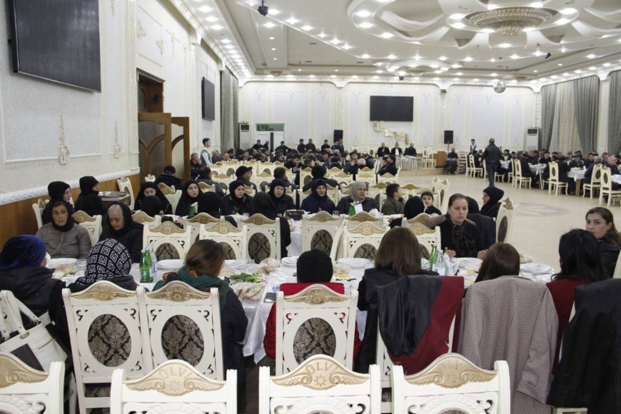 Cəlilabadda Ramazan ayı münasibətilə iftar süfrəsi təşkil edilib