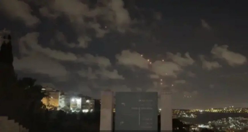 Tehrana kütləvi hava hücumu