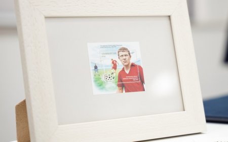 Anatoli Banişevskinin yubiley poçt markaları dövriyyəyə buraxılıb