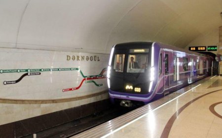 Metro tam gücü ilə fəaliyyətə başladı - Rəsmi