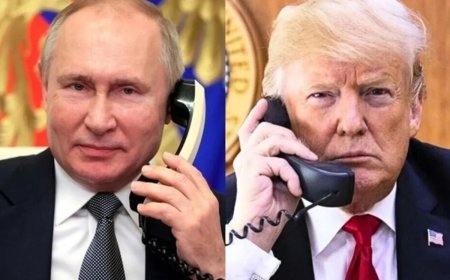 Putin Trampa Qələbə Günü dövründə Ukrayna ilə atəşkəs elan etməyə hazır olduğunu bildirib