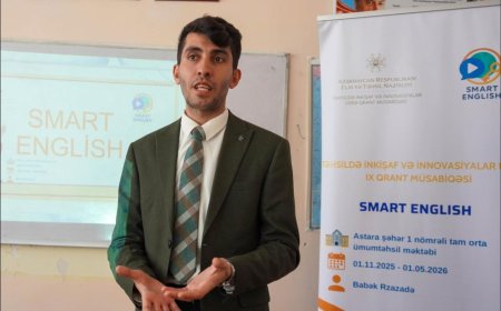 “Smart English” layihəsinin bağlanış mərasimi keçirildi