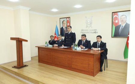 Şirvanda dövlət ittihamçılarının regional iclası keçirilib