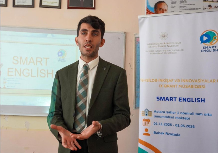 “Smart English” layihəsinin bağlanış mərasimi keçirildi