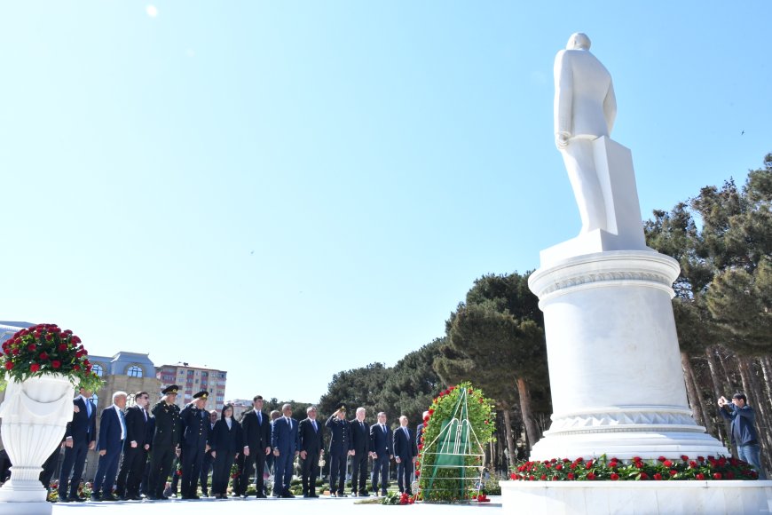 Abşeronda da Ulu Öndərlə bağlı tədbir keçirildi - Fotolar
