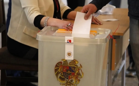 Ermənistanda parlament seçkilərində səsvermə başlayıb