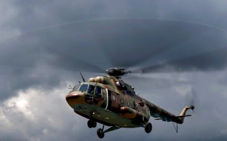 Pakistanda hərbi helikopter qəzaya uğrayıb, bütün heyət həlak olub
