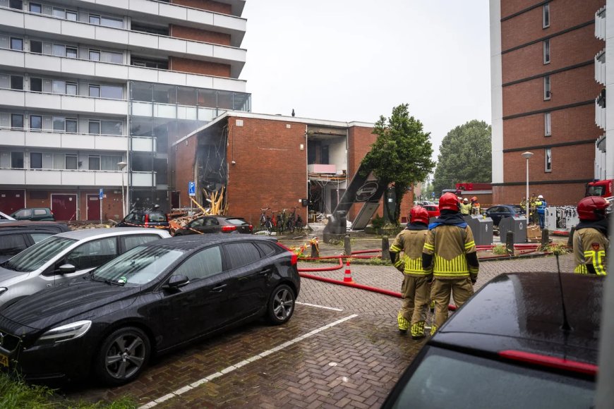 Amsterdamda idman zalında partlayış baş verib, dağıntılar altında qalanlar var
