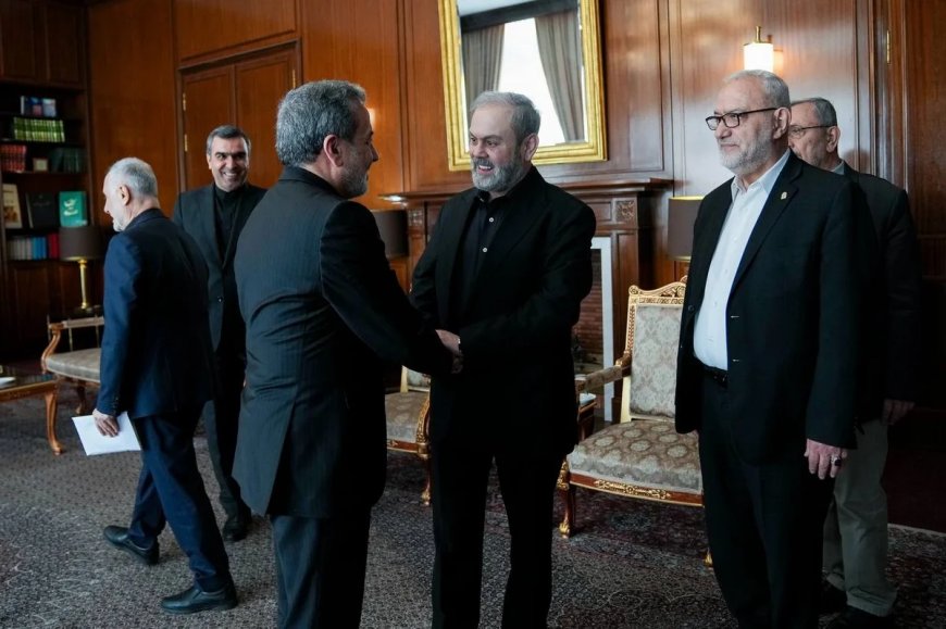 Əraqçi "Hizbullah" və HƏMAS üzvləri ilə görüşüb