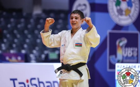 Azərbaycan cüdoçusu Fərid Rzazadə Ekvadorda dünya çempionu olub
