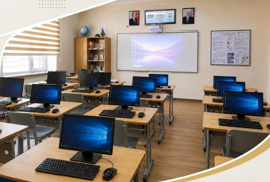 Naxçıvanın ümumtəhsil məktəblərinə 2255  kompüter paylanılıb
