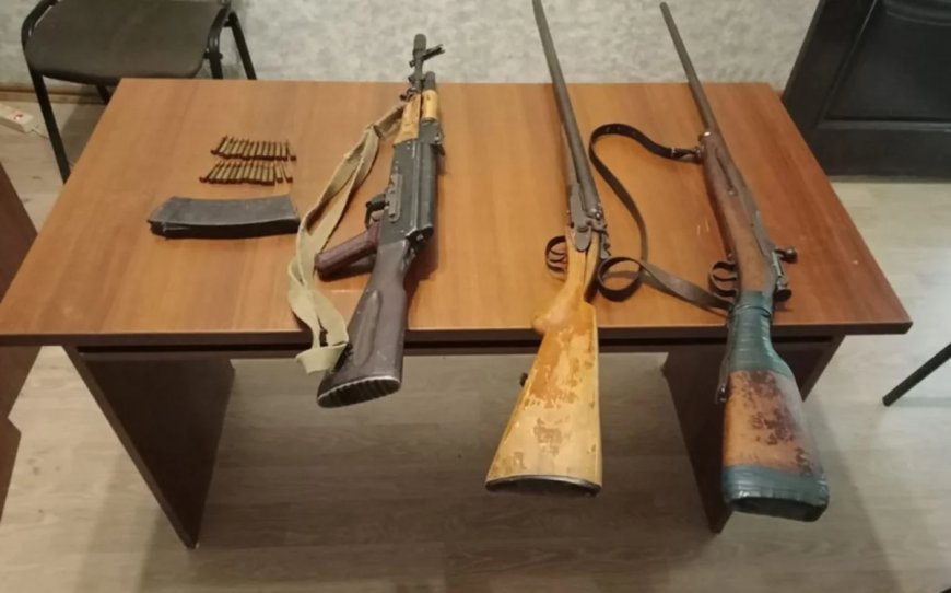 Ötən gün vətəndaşlardan qanunsuz saxlanılan 7 silah götürülüb