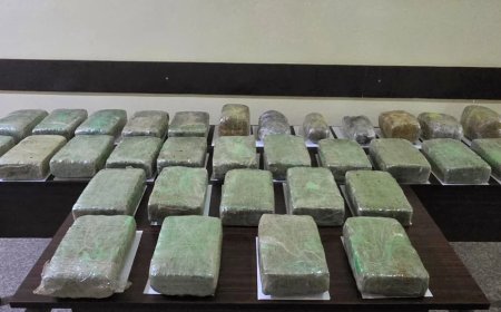 İrandan Azərbaycana 65 kq-dan çox narkotik keçirilməsinin qarşısı alınıb