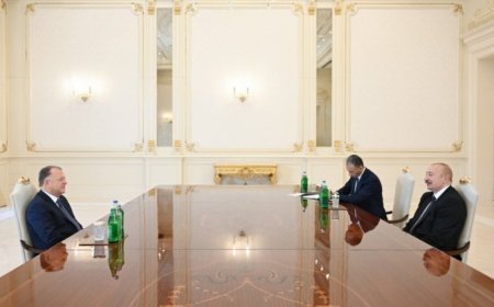 İlham Əliyev Beynəlxalq Cüdo Federasiyasının prezidentini qəbul edib