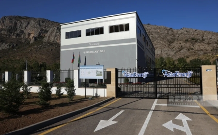 "Sarıqışlaq" KSES-də 2 ildə 46 milyon kVt/saatdan çox elektrik enerjisi istehsal edilib
